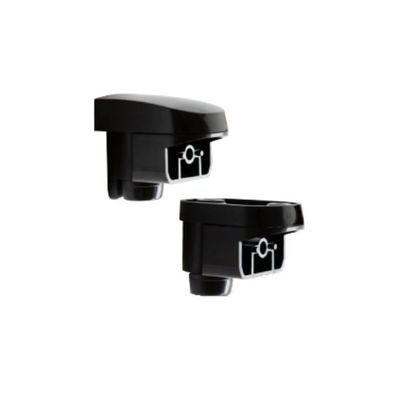 Pack de 10 soportes de pared y techo Texecom Capture en negro para detectores cableados Grado 2