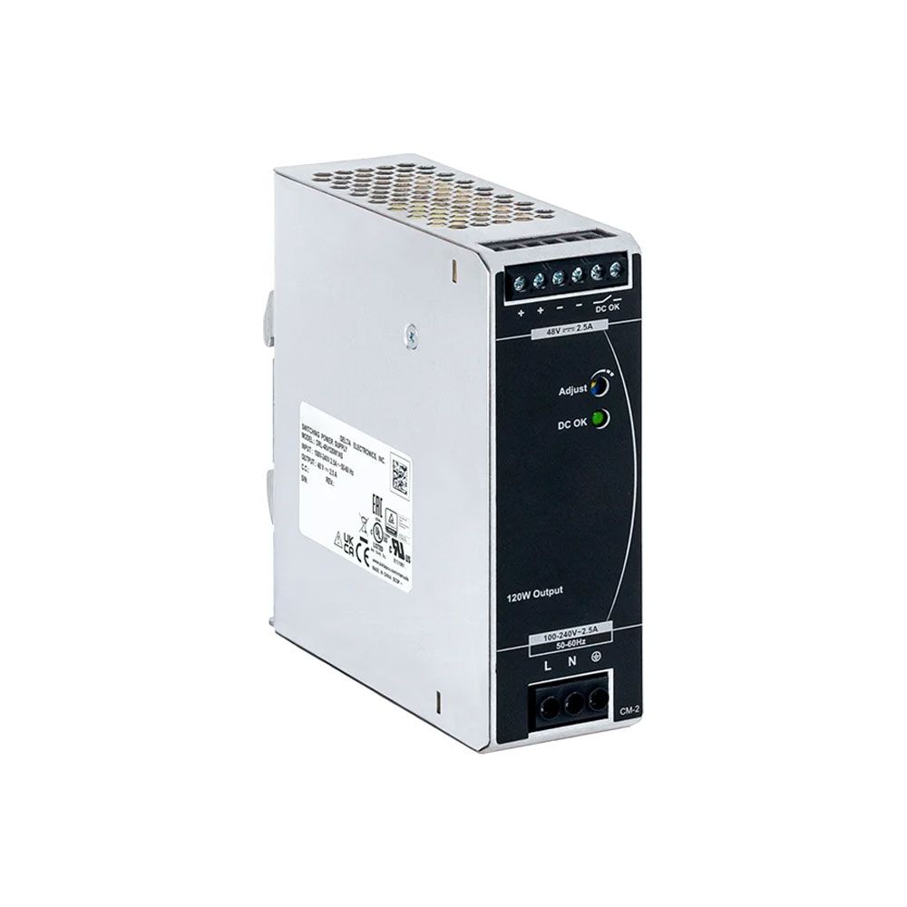 Fuente de alimentación AC-DC DIN de 48 Vdc para switching industrial