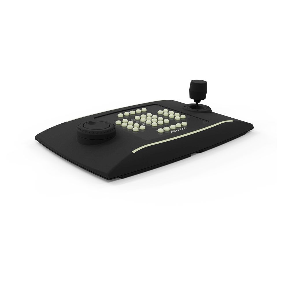 Teclado MOBOTIX MOVE con joystick de 3 ejes y jog/shuttle integrado