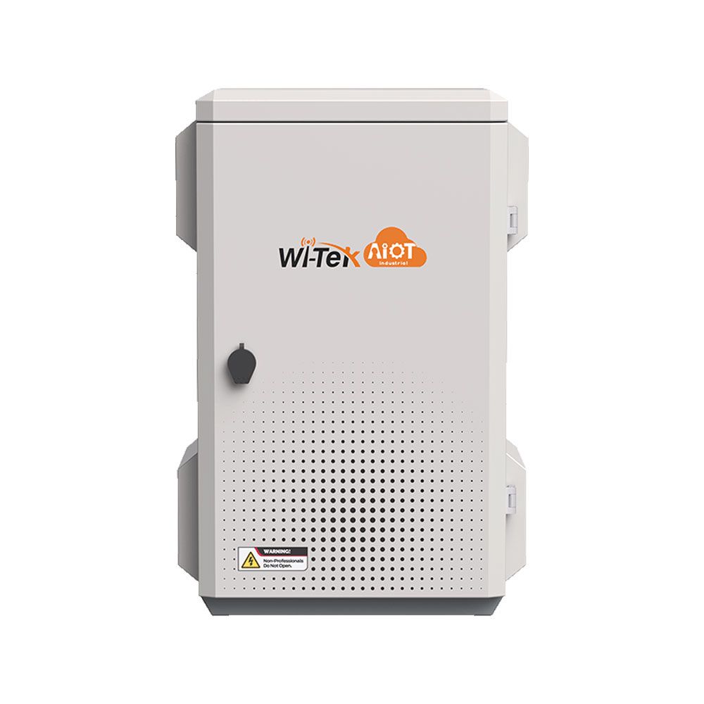Caja IoT exterior modular Wi-Tek para protección de equipos en intemperie