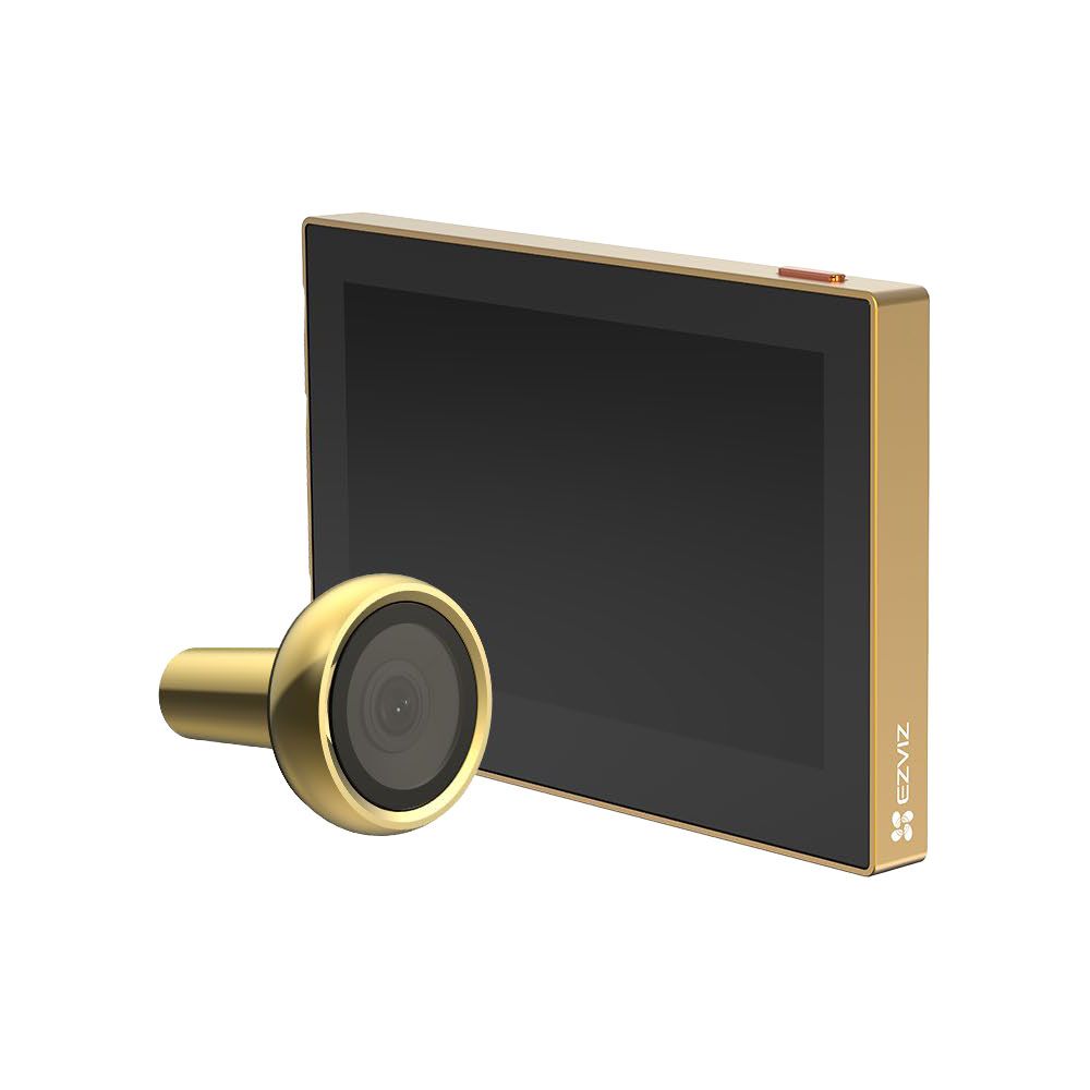 Mirilla digital EZVIZ HP2 Wi-Fi con cámara 1080p y pantalla interior de 4,3 pulgadas