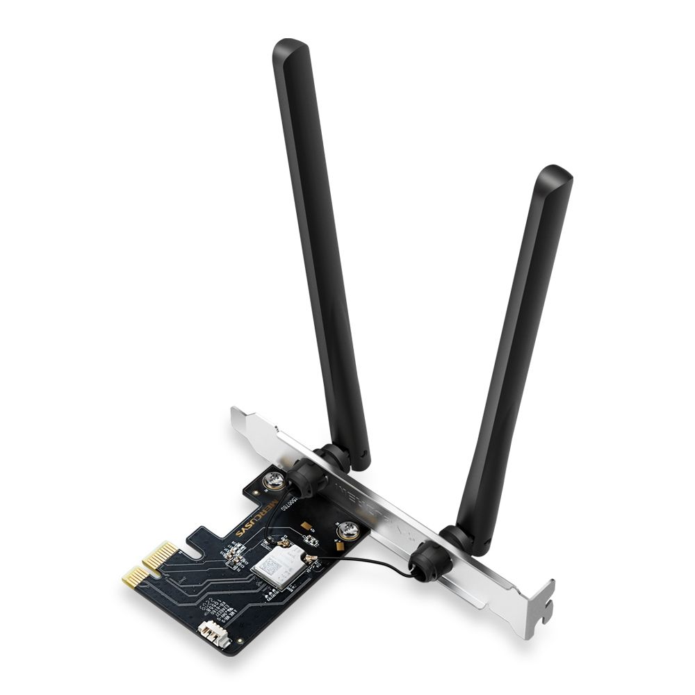Adaptador PCIe Wi-Fi 6E AXE5400 Mercusys
