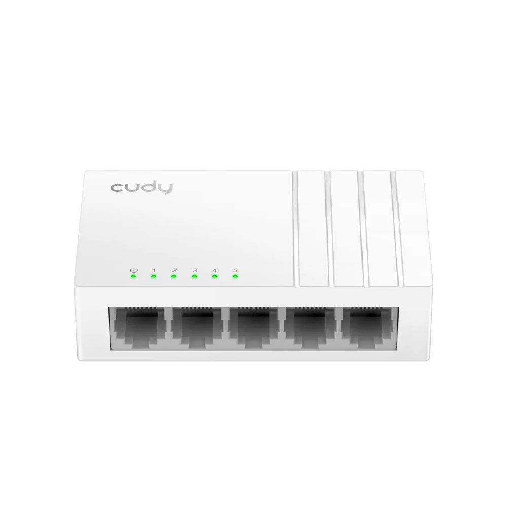 Switch de escritorio de 5 puertos 10/100 Mbps