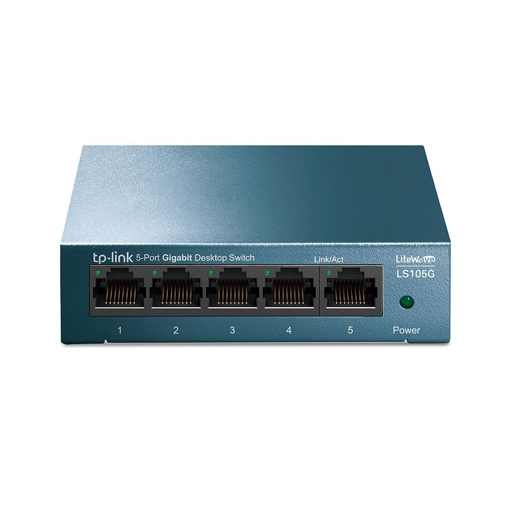Switch de sobremesa de 5 puertos Gigabit