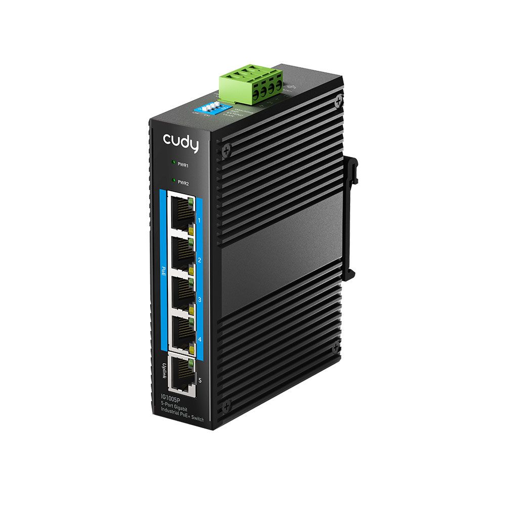 Switch PoE+ industrial Gigabit Cudy