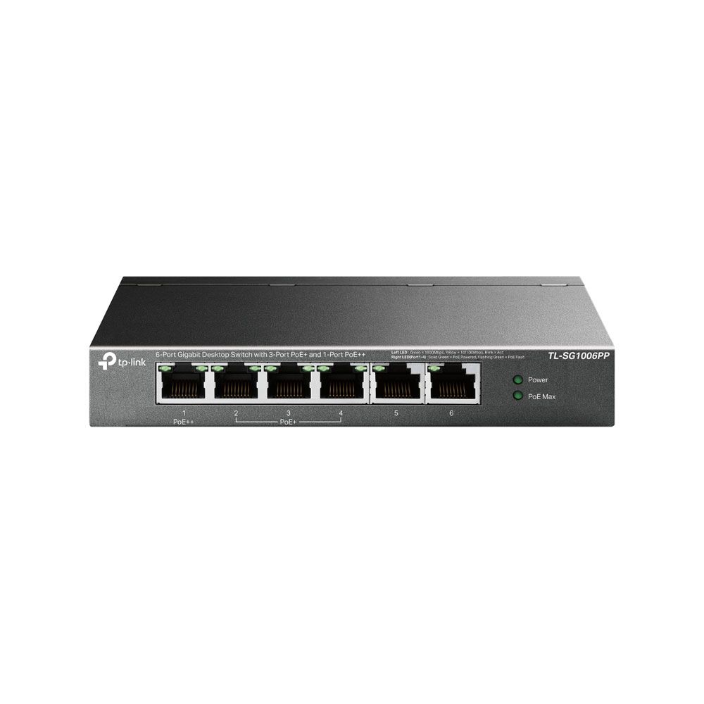 Switch no gestionable Gigabit PoE TP-Link