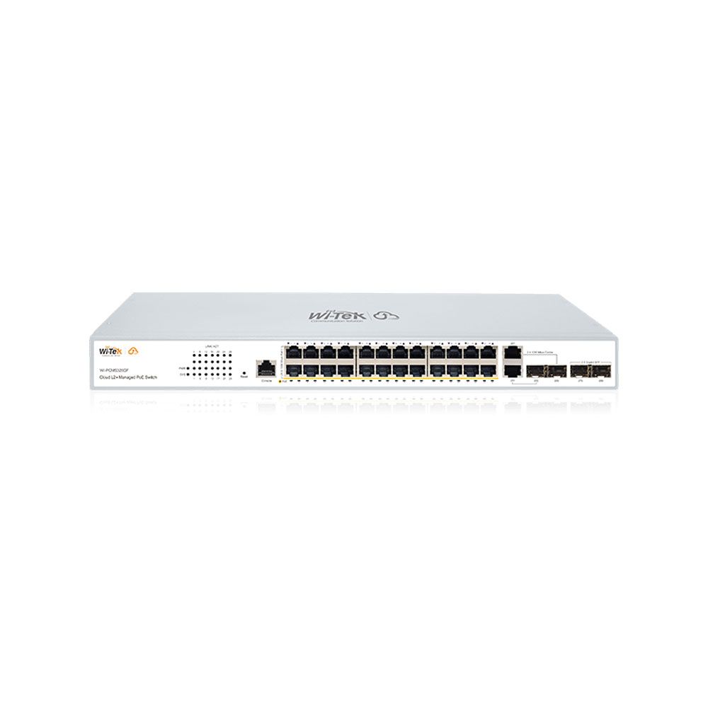 Switch L2+ PoE Gigabit gestionable en la nube