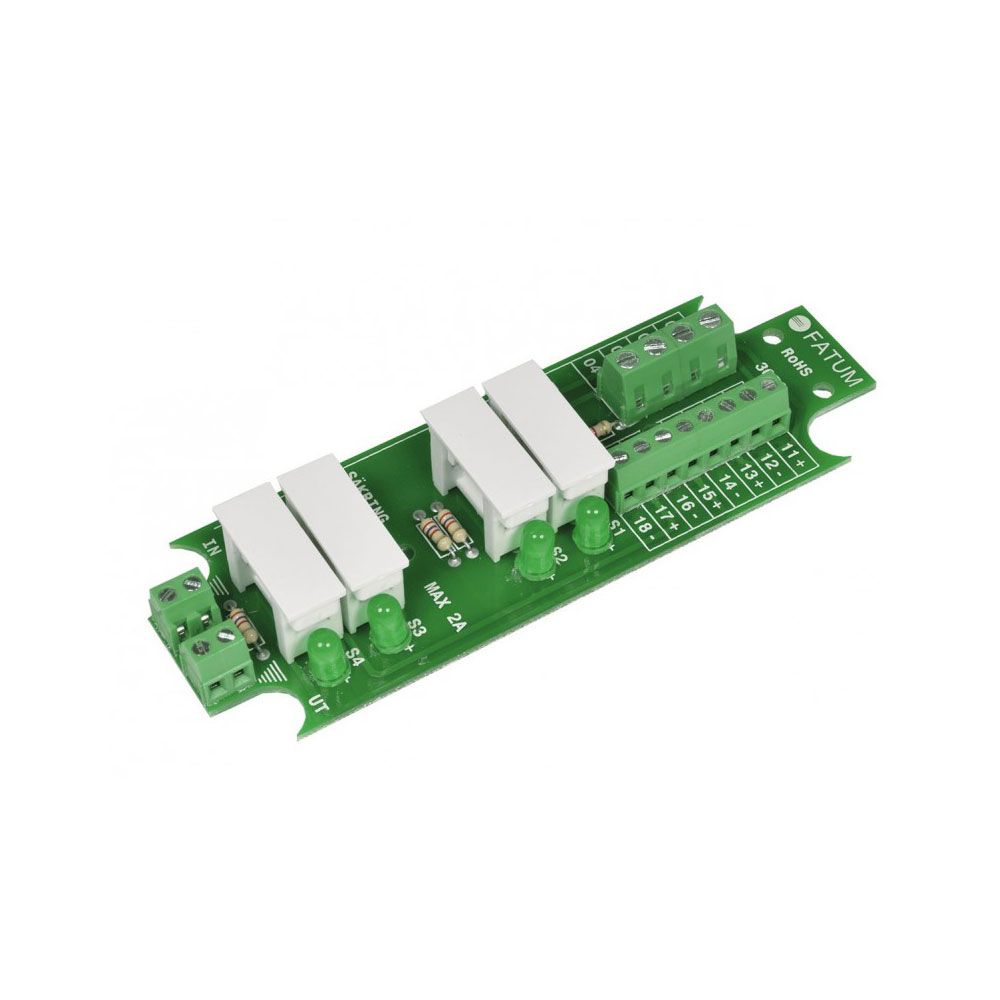 Bloque de terminales de fusible