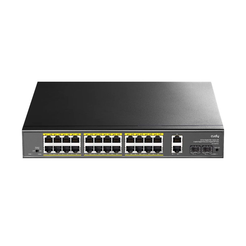 Switch PoE+ de 24 puertos Gigabit