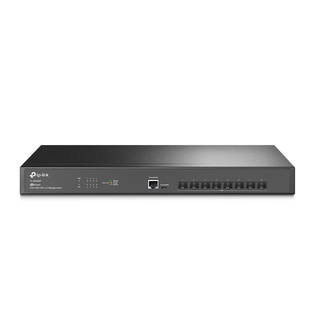 Switch L2+ de 8 ranuras SFP+ 10 Gigabit