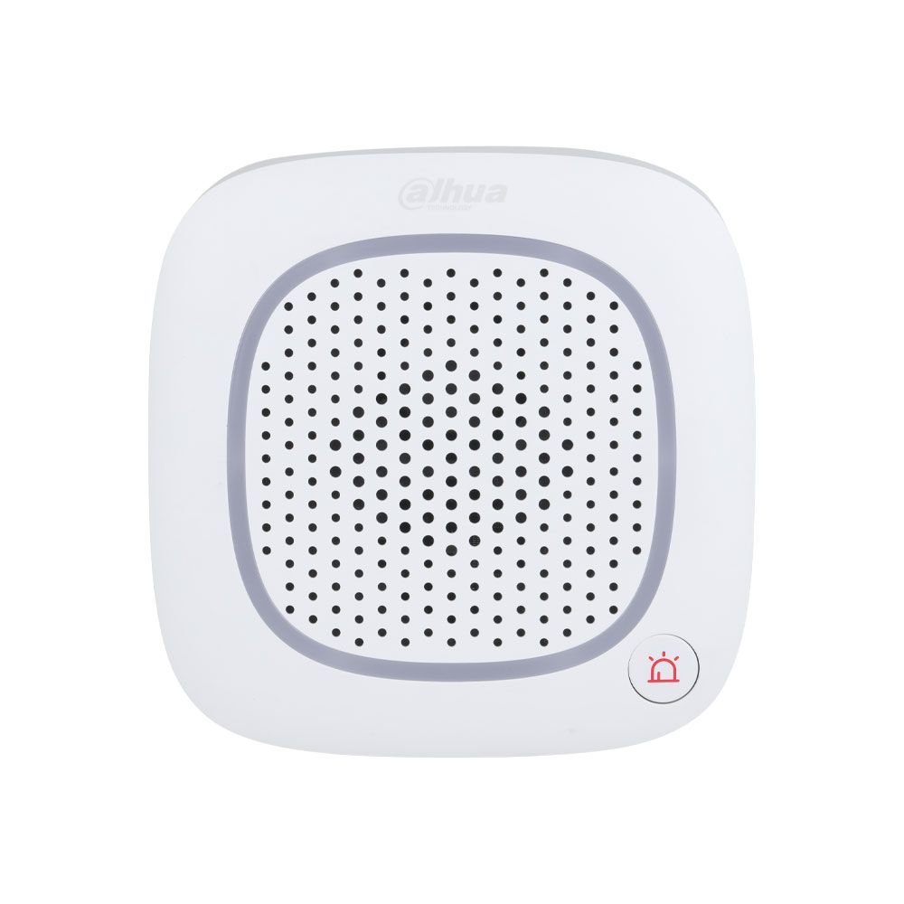Sirena vía radio Dahua con intercomunicador