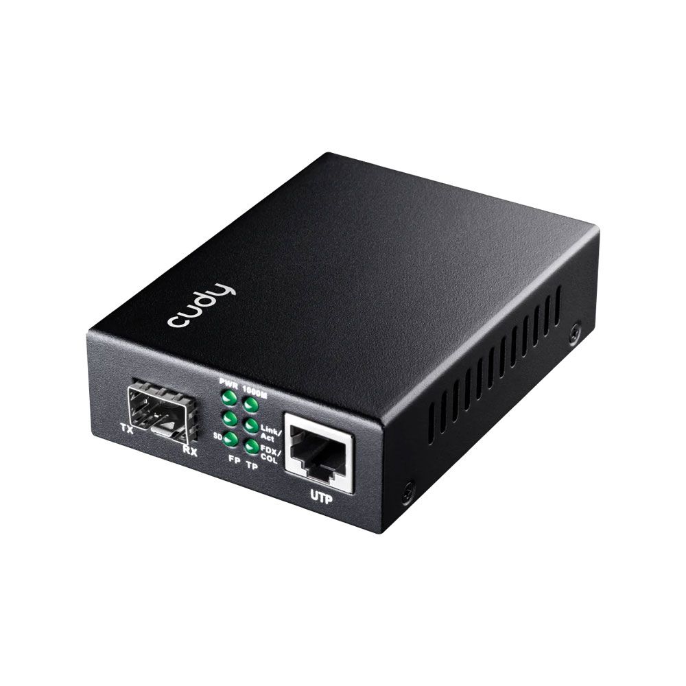 Conversor de medios Gigabit Ethernet a SFP