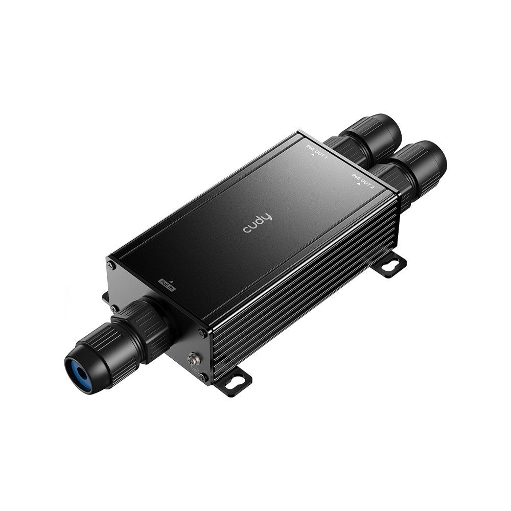 Extensor PoE Gigabit de 2 canales para exterior