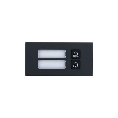 Módulo de 2 botones de llamada para sistema modular VTO4202FB-X de DH