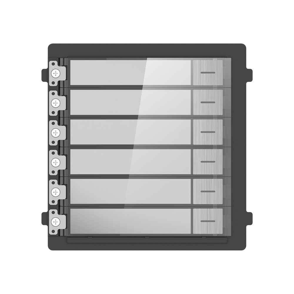 MÃ³dulo pulsador HIKVISION KD8 de 6 botones
