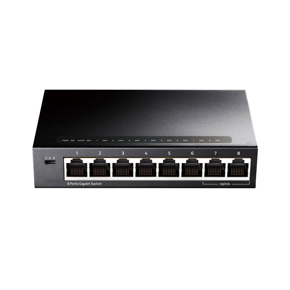 Switch Ethernet Gigabit de 8 puertos