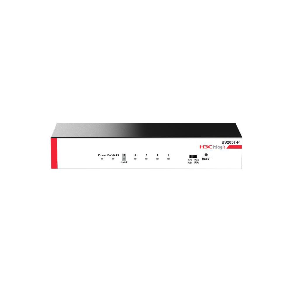 Switch PoE de 4 puertos Gigabit + 1 puerto Uplink