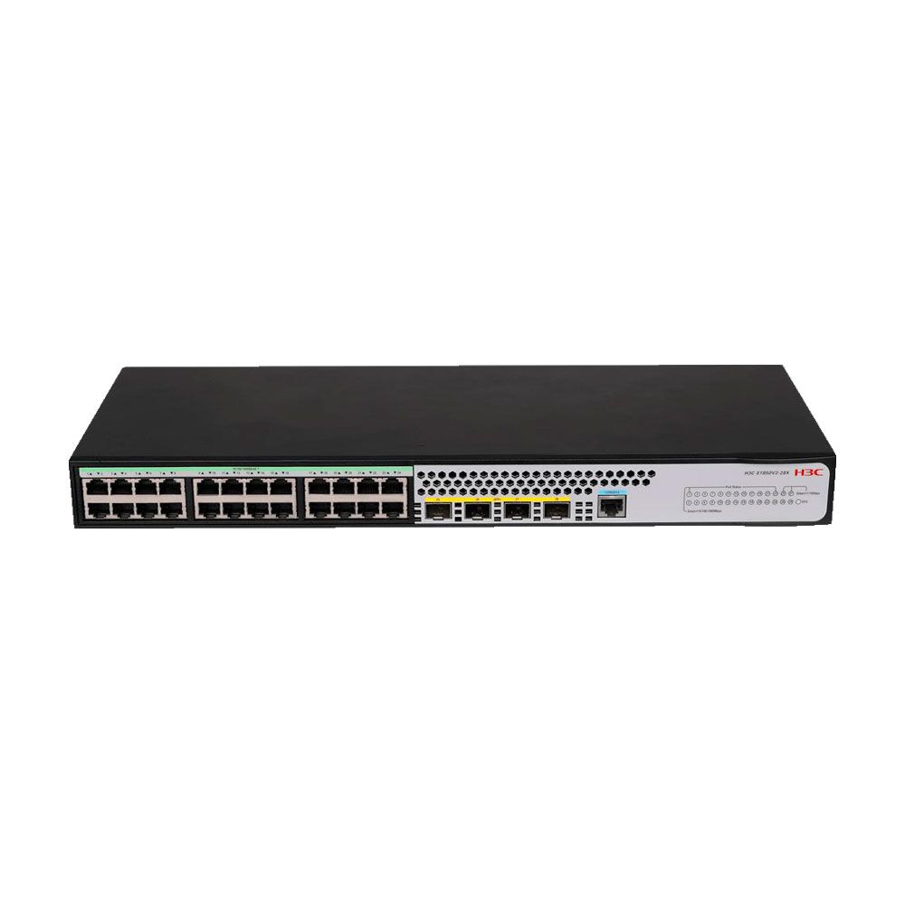 Switch L2 de 24 puertos Gigabit y 4 ranuras SFP+