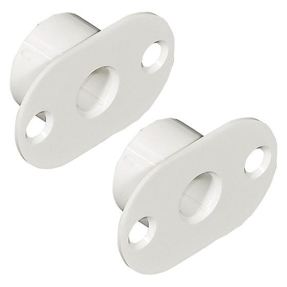 Adaptador de plástico para la instalación de contactos magnéticos en marcos de puertas y ventanas