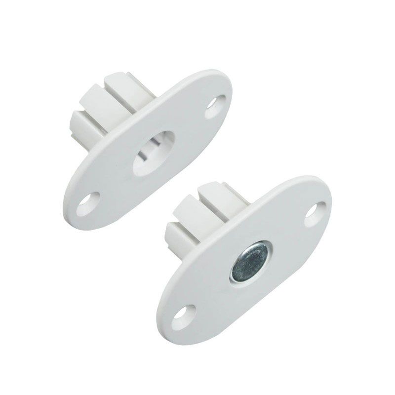 Adaptador de plástico para la instalación de los contactos magnéticos DEM-1021 (MC 240) y DEM-1076 (MC 246) en marcos de