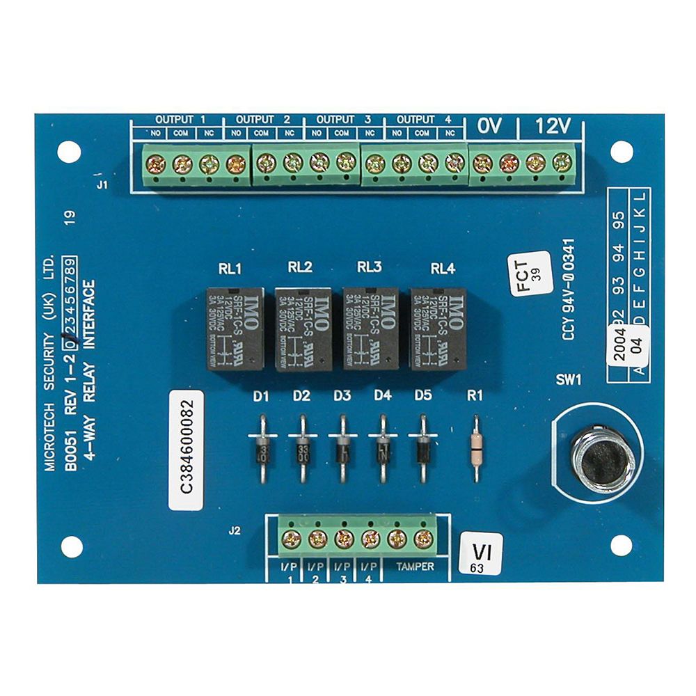 Modulo de 4 reles para galaxy dimension