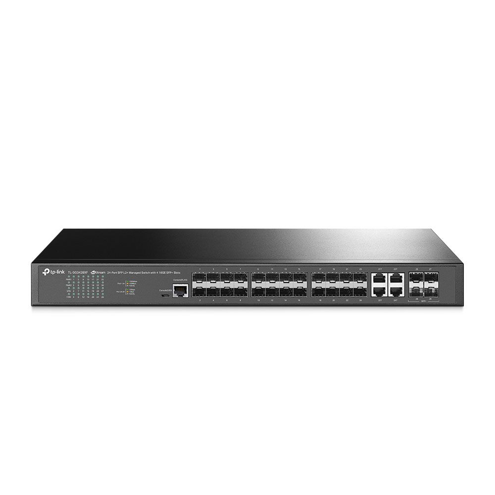 Switch L2+ con 20 SFP, 4 SFP+ y 4 Combo Gigabit