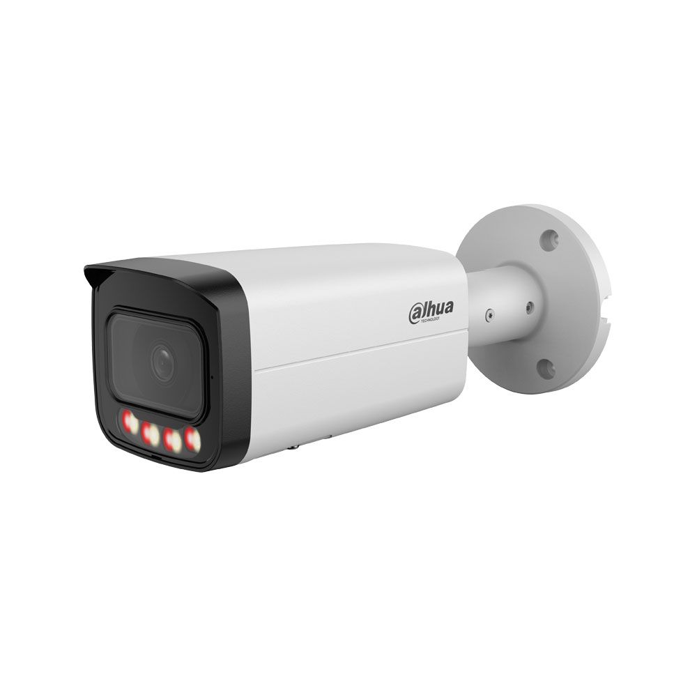 Cámara de Vigilancia IP DH WizSense Smart Dual Light de 12MP con óptica fija de 2,8 mm