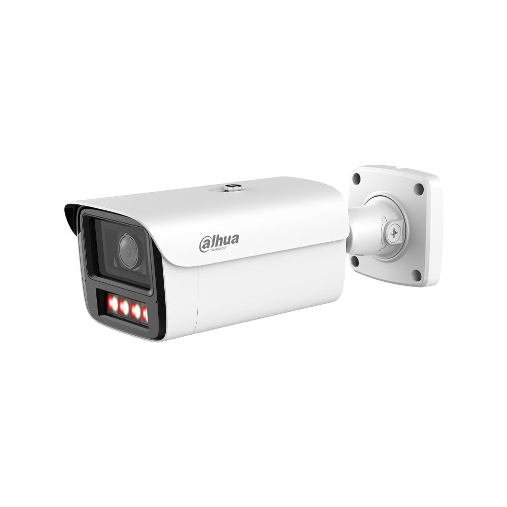 Cámara de Vigilancia IP DH WizMind de 4MP con WizColor y óptica motorizada 8-32 mm