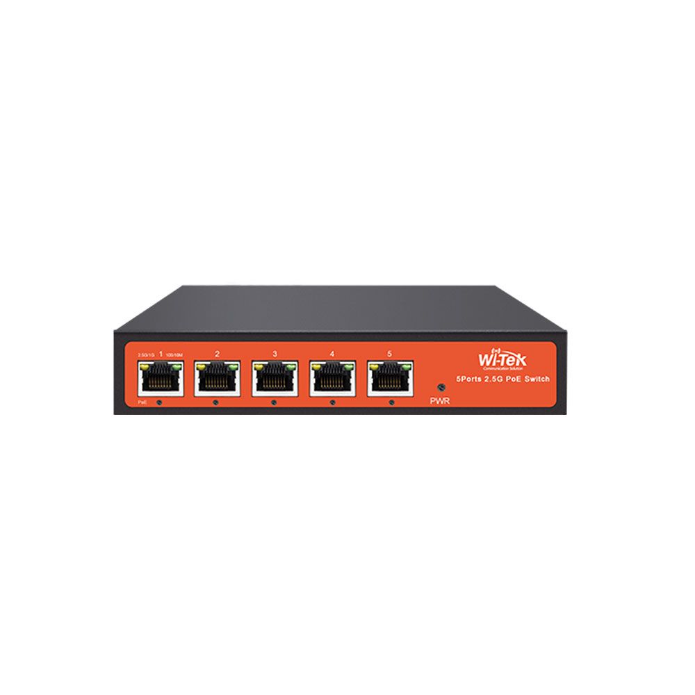 Switch PoE de 5 puertos 2,5GB