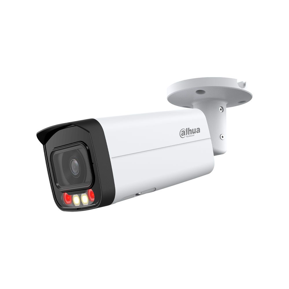 Cámara de Vigilancia IP DH WizSense 2 de 2MP con Smart Dual Light, SMD Plus y óptica fija de 3,6 mm para exterior