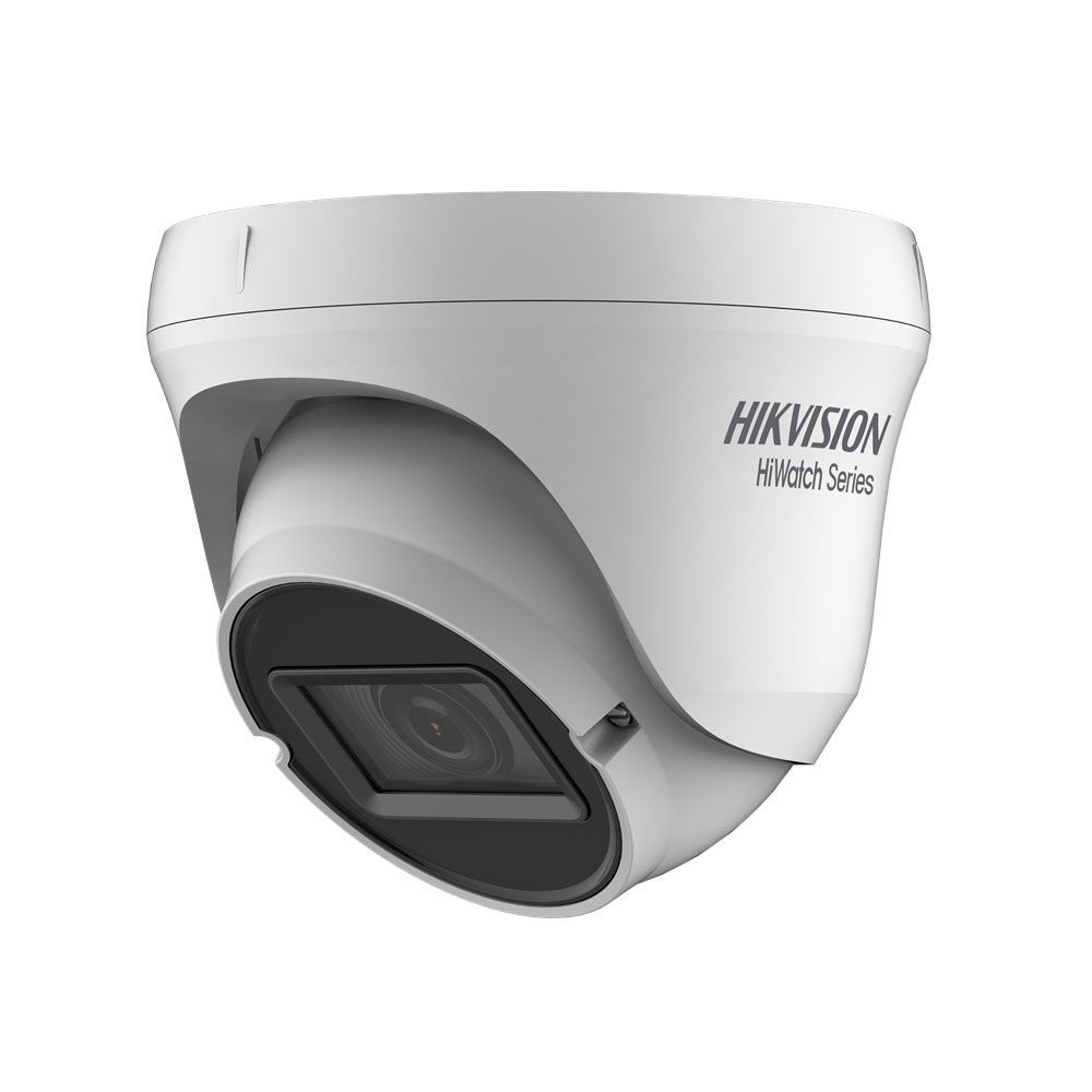 Cámara Domo fijo HDTVI Serie HiWatchT de HK® con iluminación Smart IR de 40 m para exterior