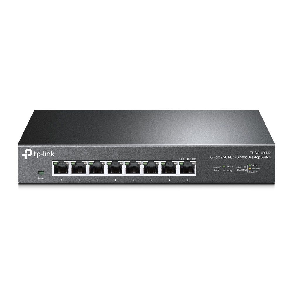Switch no gestionable 2,5G TP-Link LiteWave de 8 puertos