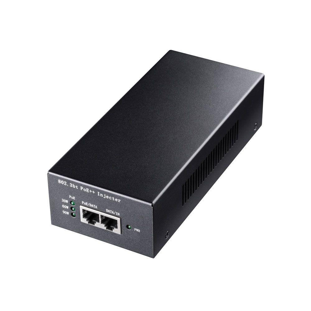 Inyector PoE/PoE+ Gigabit de 90W