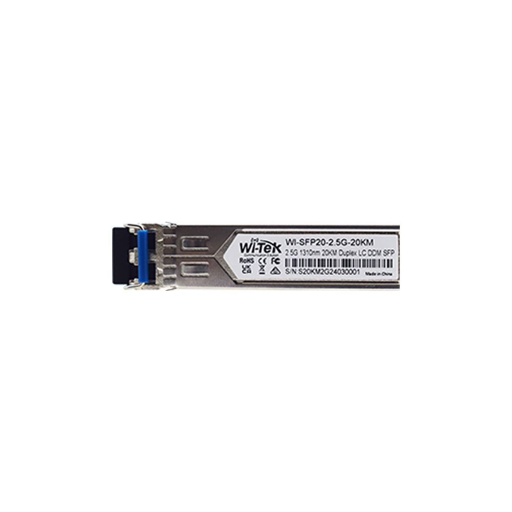 Módulo SFP monomodo de 2,5 Gbps de grado industrial