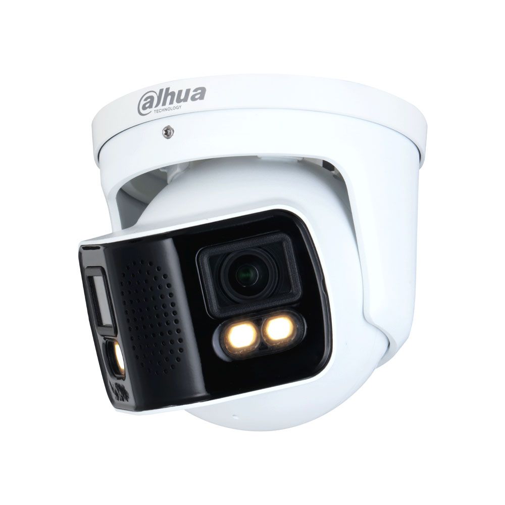 Cámara Domo IP WizMind Full-Color dual 4MP Serie Profesional