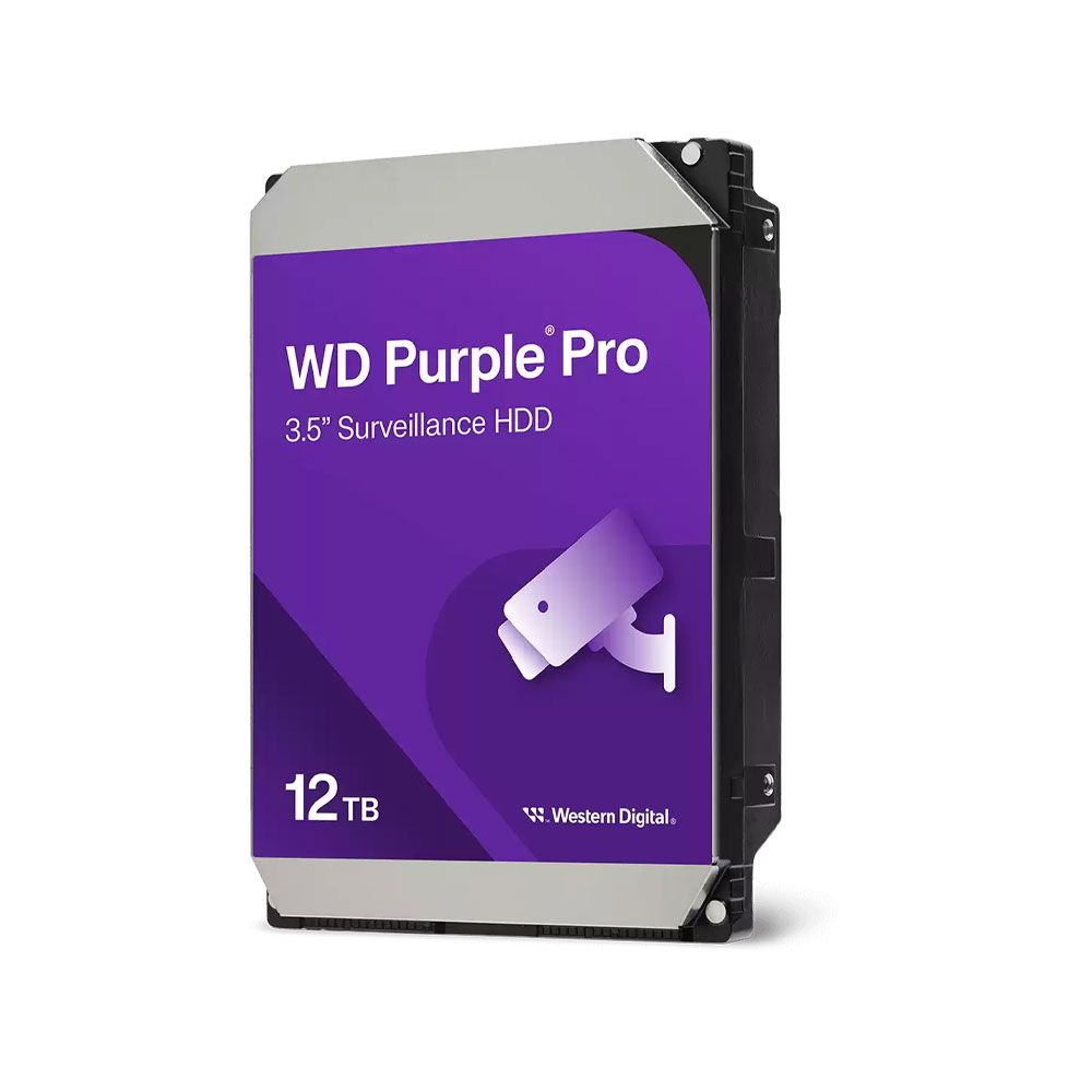 Disco duro WD Purple Pro de 12 TB para videovigilancia con AllFrame AI Disco duro WD Purple Pro de 12 TB para videovigilancia con AllFrame AI
