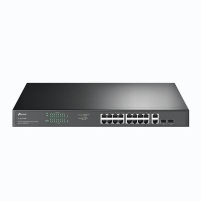 Switch PoE+ Gigabit de 16 puertos y 2 combo SFP Switch PoE+ Gigabit de 16 puertos y 2 combo SFP