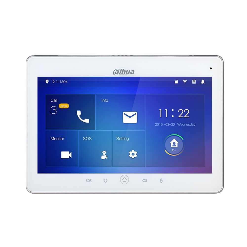 Monitor IP WiFi SIP a color de 10" Monitor IP WiFi SIP a color de 10"