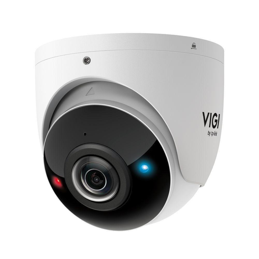 Cámara Domo panorámico IP 8MP con visión 180°, disuasión activa y analítica avanzada