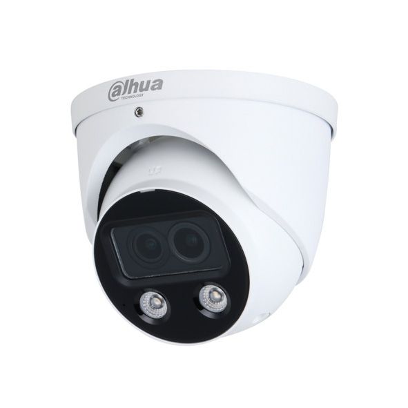 Cámara Domo IP DH WizMind Full-color de 4MP con doble sensor para exterior