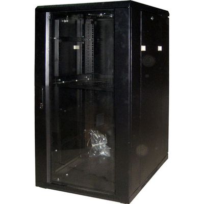 Armario Rack de 18U de altura y tamaño exterior en mm de 600 x 600 x 932