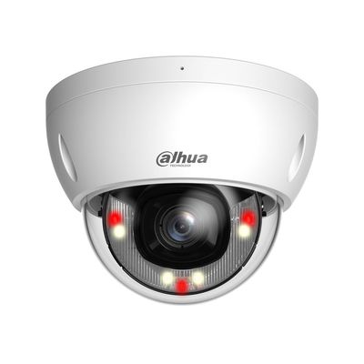 Cámara Domo IP DH WizSense 2 de 6MP con Smart Dual Light y óptica fija de 2,8 mm