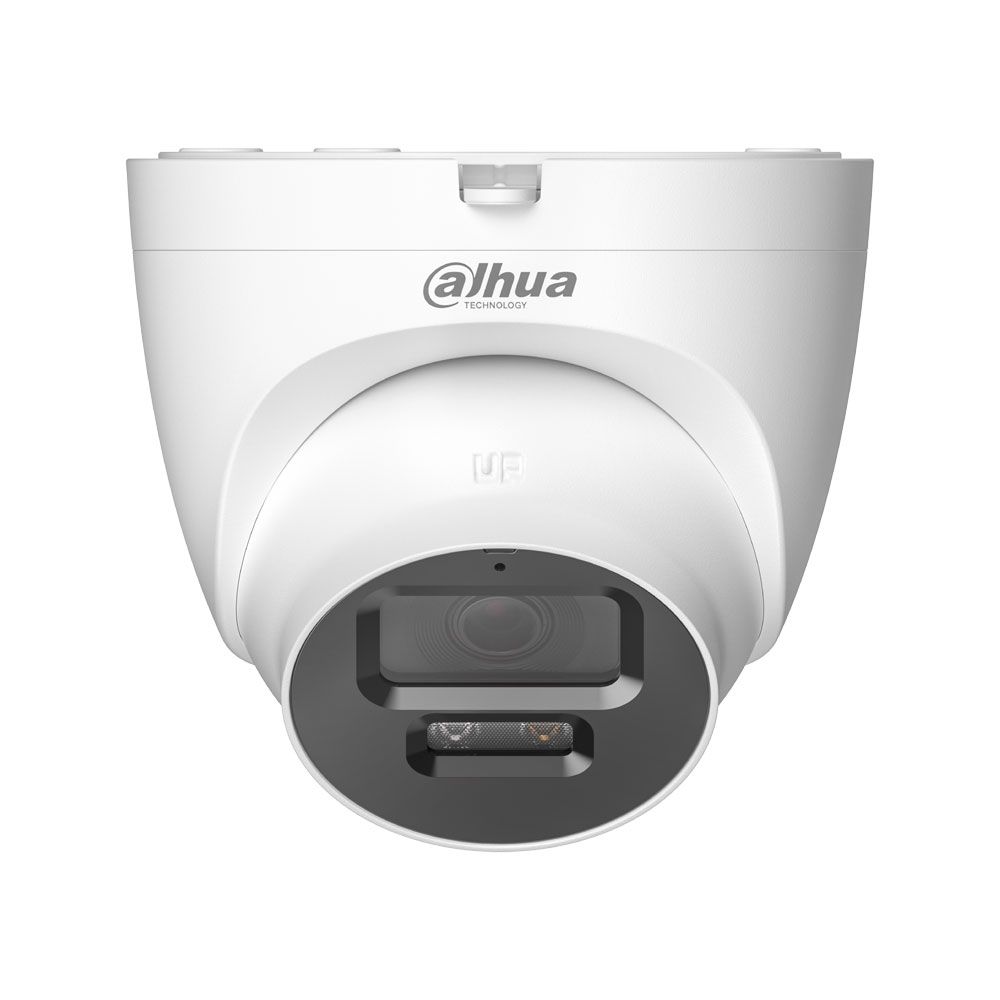 Cámara domo IP DH WizSense 5MP con disuasión activa Serie Profesional