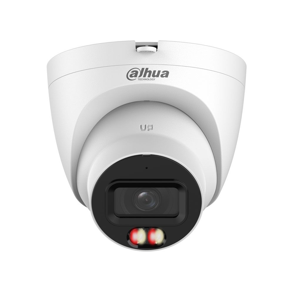 Cámara Domo IP DH WizSense Smart Dual Light de 12MP con óptica fija de 2,8 mm