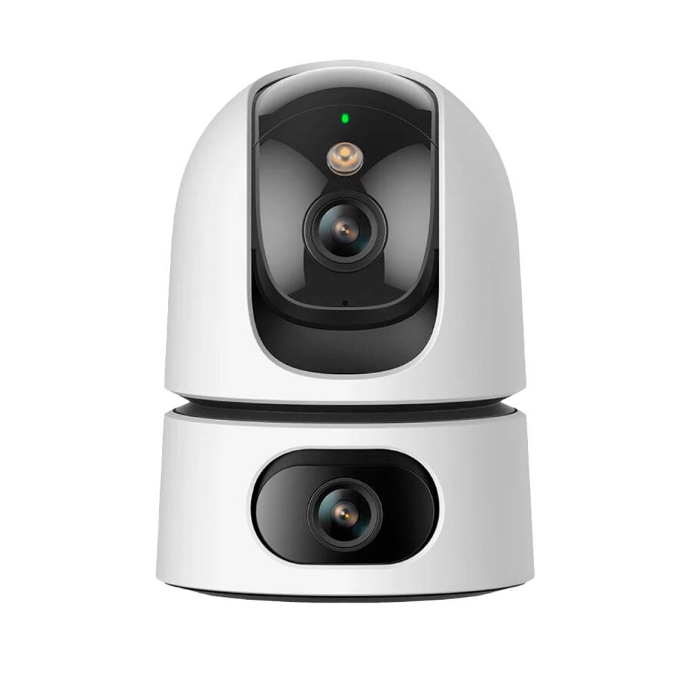 Cámara Domo WiFi IP con lente dual 3MP y PAN/TILT Serie Profesional