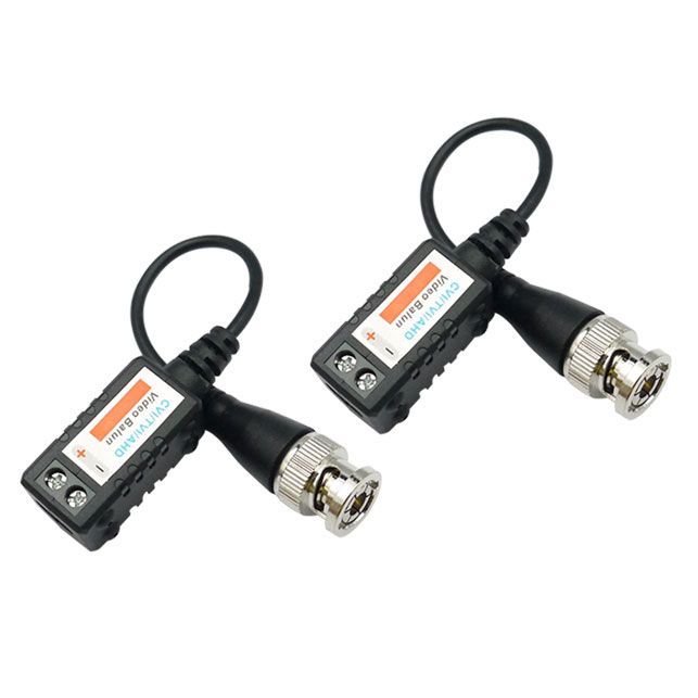 Video balun pasivo de 1 canal HDCVI, HDTVI, AHD, CVBS Video balun pasivo de 1 canal HDCVI, HDTVI, AHD, CVBS