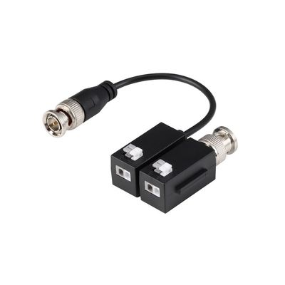 Pack de 2 transceptores pasivos de vídeo HDCVI/HDTVI/AHD/CVBS de 1 canal de transmisión en tiempo real de hasta 4K
