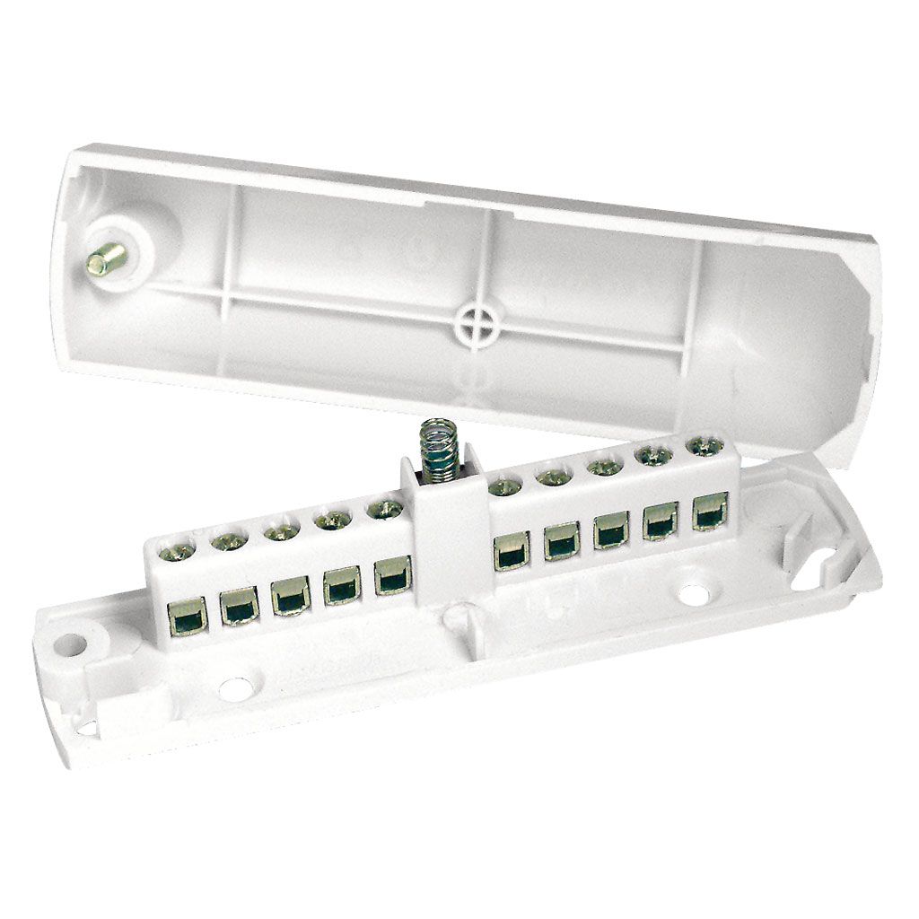 Caja de emplames con 10 conexiones