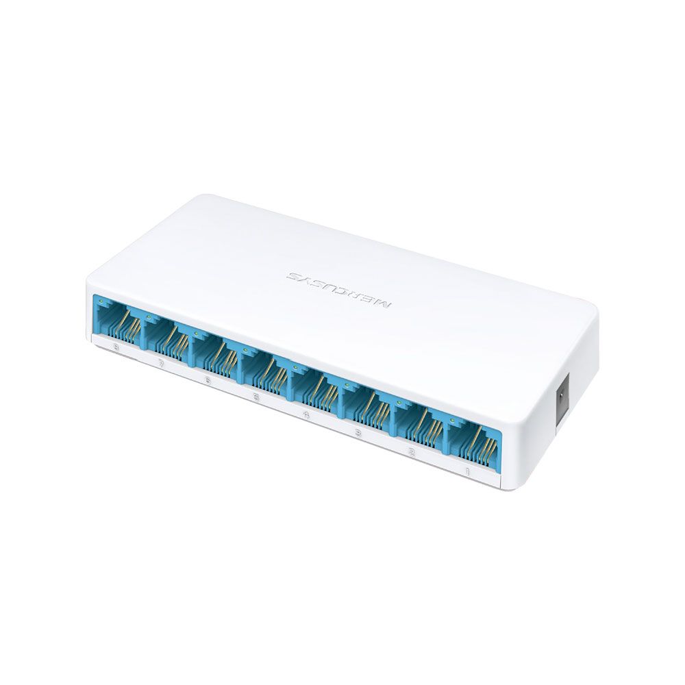 Switch de 8 puertos Fast Ethernet Mercusys