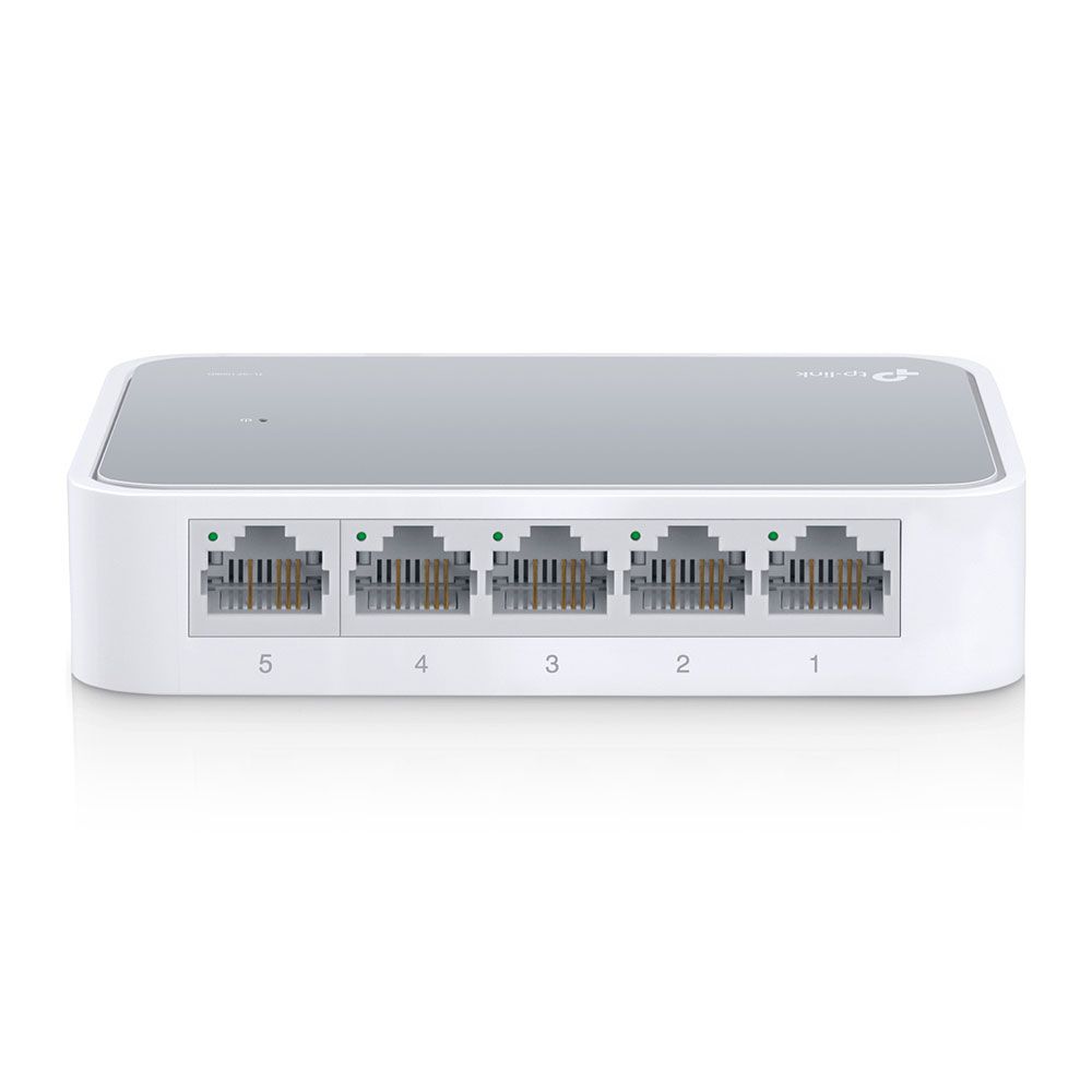 Switch de sobremesa de 5 puertos 10/100 Mbps